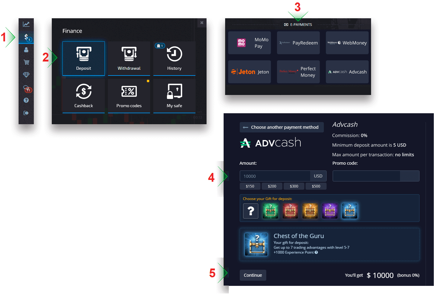Deposit Money in Pocket Option via Bank Cards (Visa / Mastercard / JCB), Bank Transfer, E-payments (MoMo Pay, PayRedeem, WebMoney, Jeton, Perfect Money, Advcash) and Cryptocurrency in Vietnam Deposit Money in Pocket Option via Bank Cards (Visa / Mastercard / JCB), Bank Transfer, E-payments (MoMo Pay, PayRedeem, WebMoney, Jeton, Perfect Money, Advcash) and Cryptocurrency in Vietnam