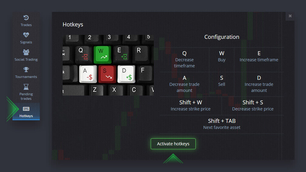 Guide Using the Settings at Pocket Option - Copy Trades of Other Users from the Chart Guide Using the Settings at Pocket Option - Copy Trades of Other Users from the Chart