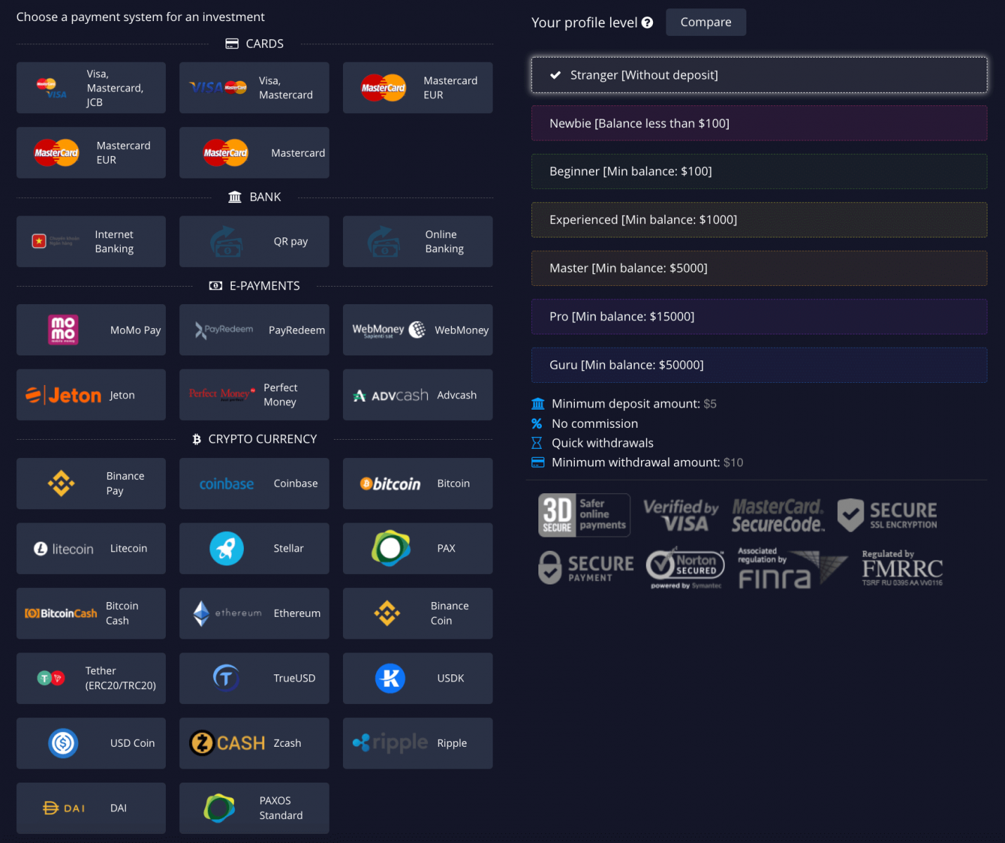Deposit Money in Pocket Option via Bank Cards (Visa / Mastercard / JCB), Bank Transfer, E-payments (MoMo Pay, PayRedeem, WebMoney, Jeton, Perfect Money, Advcash) and Cryptocurrency in Vietnam Deposit Money in Pocket Option via Bank Cards (Visa / Mastercard / JCB), Bank Transfer, E-payments (MoMo Pay, PayRedeem, WebMoney, Jeton, Perfect Money, Advcash) and Cryptocurrency in Vietnam