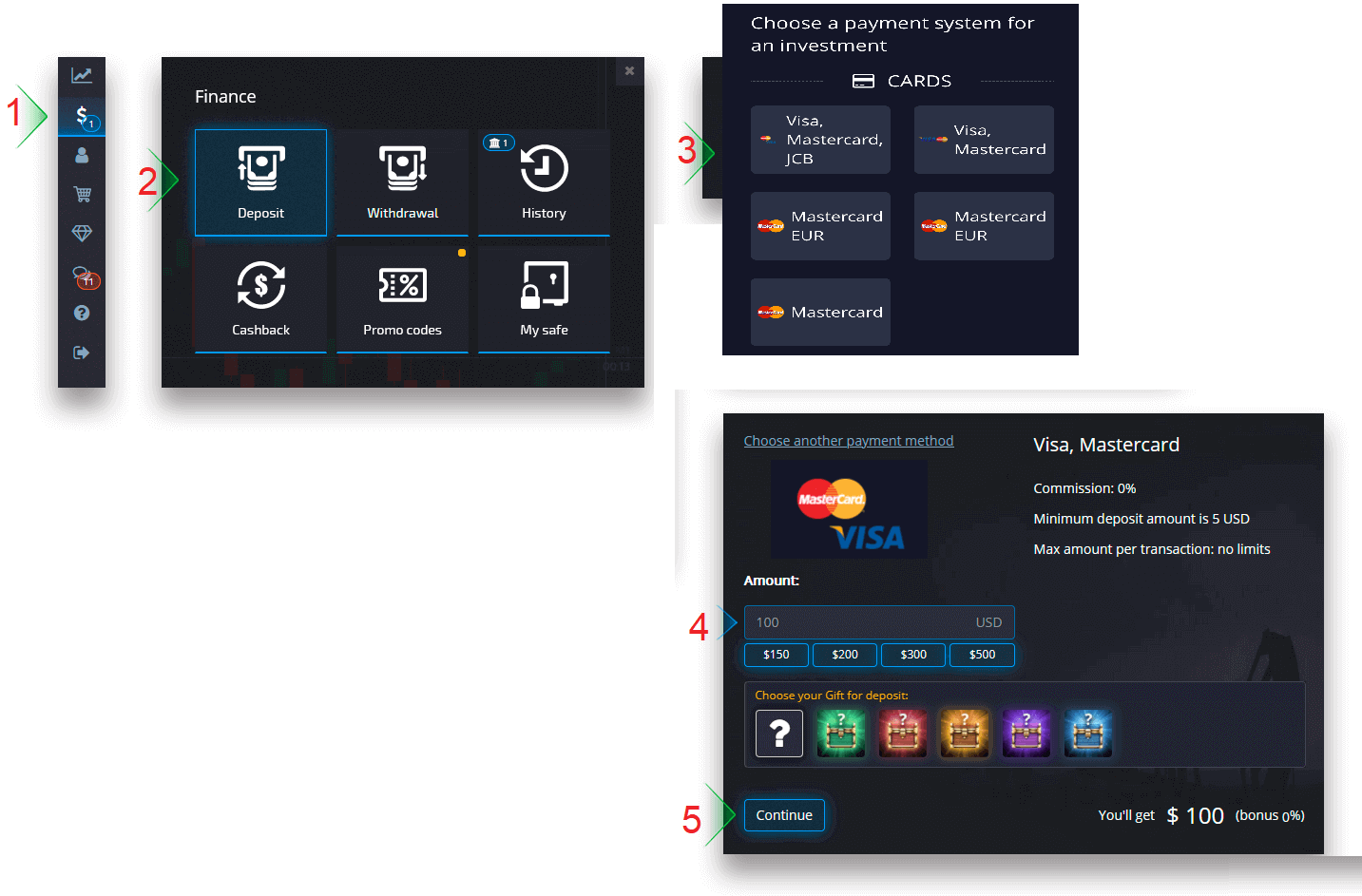 Pocket Option पर साइन अप और पैसे कैसे जमा करें