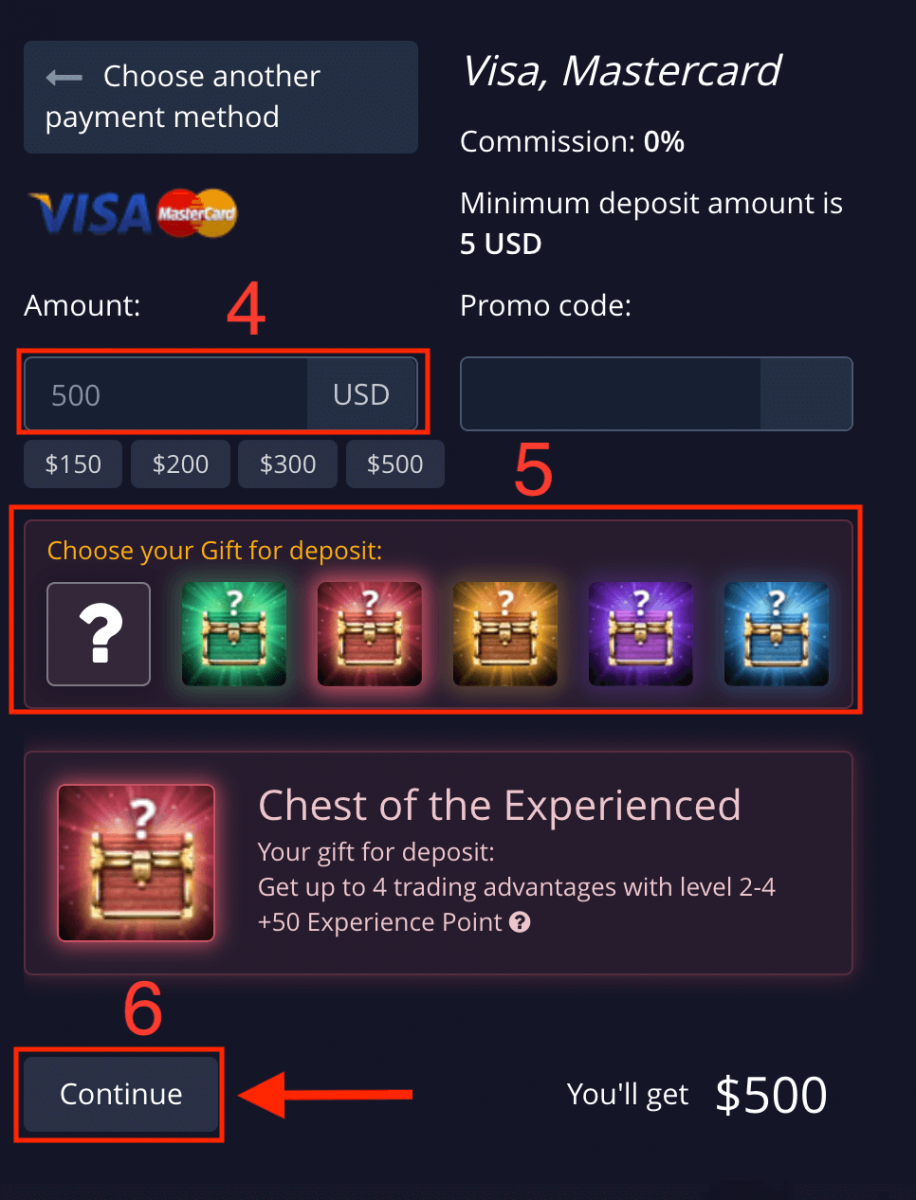 은행 카드(Visa / Mastercard / JCB)를 통해 Pocket Option에 돈을 입금하는 방법 은행 카드(Visa / Mastercard / JCB)를 통해 Pocket Option에 돈을 입금하는 방법