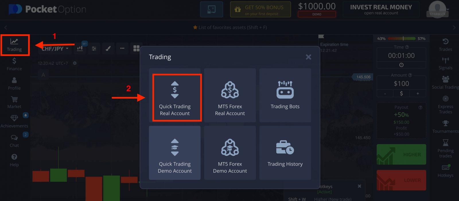 How to Open a Demo Account on Pocket Option How to Open a Demo Account on Pocket Option