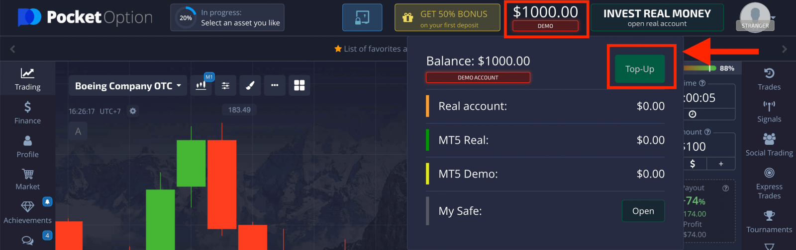 How to Open a Demo Account on Pocket Option How to Open a Demo Account on Pocket Option