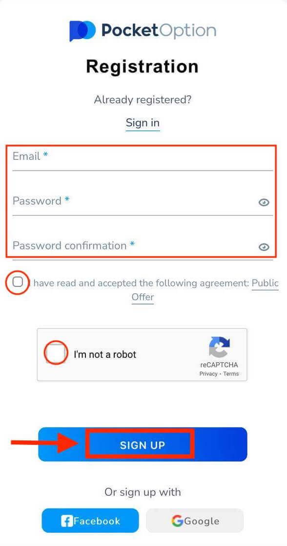 How to Open a Demo Account on Pocket Option How to Open a Demo Account on Pocket Option