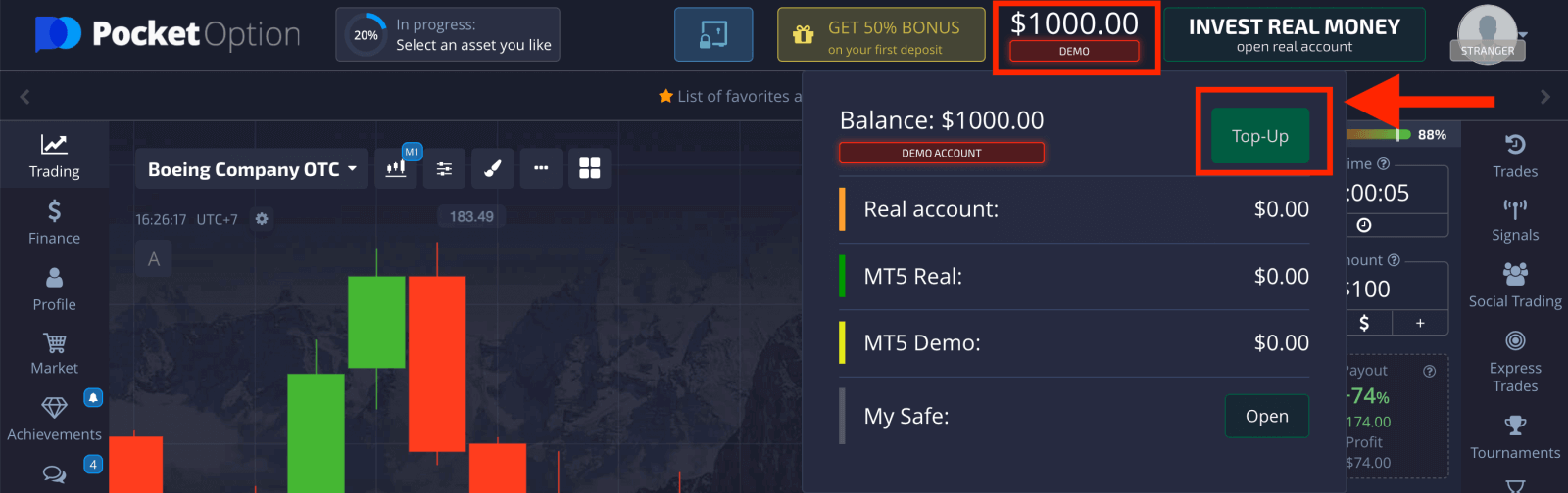 How to Open a Demo Account on Pocket Option How to Open a Demo Account on Pocket Option