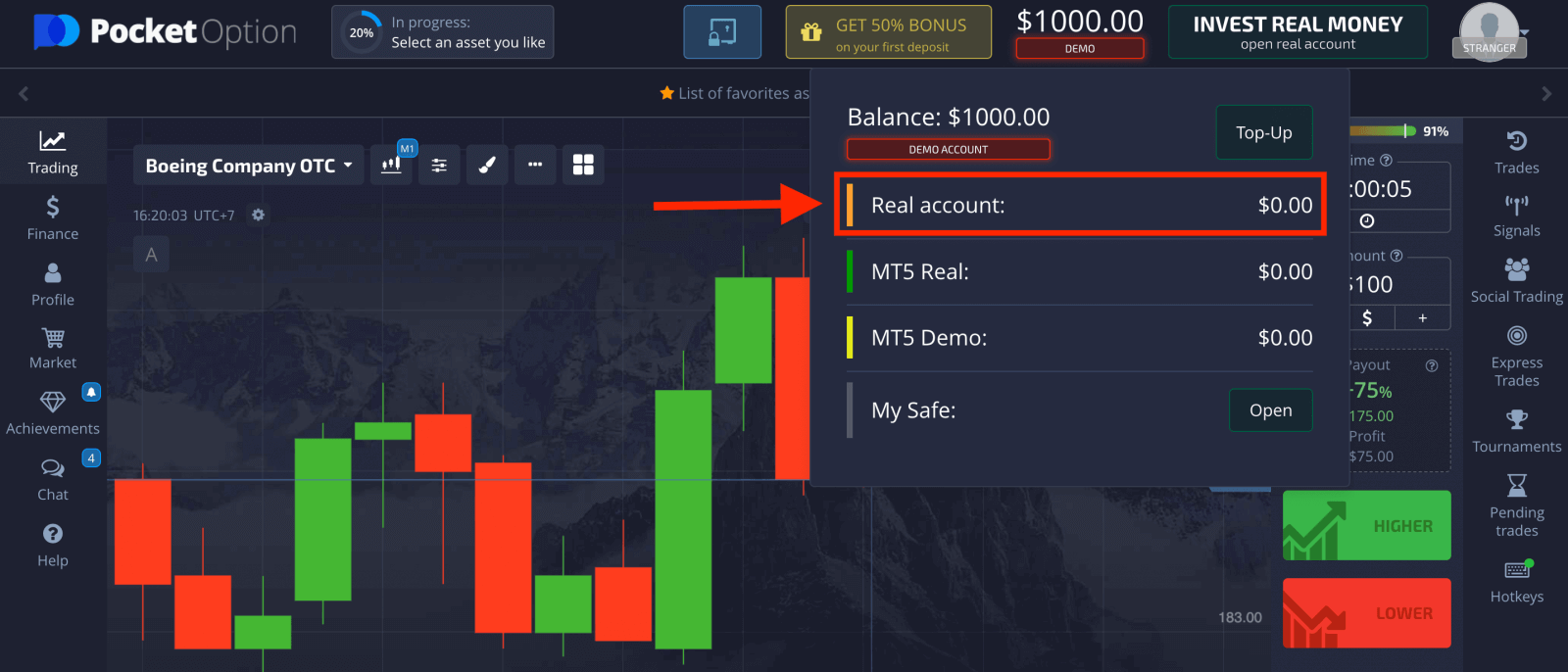 How to Open a Demo Account on Pocket Option How to Open a Demo Account on Pocket Option