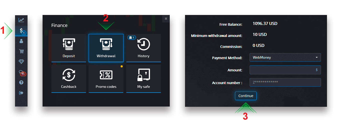 كيفية التسجيل وسحب الأموال على Pocket Option كيفية التسجيل وسحب الأموال على Pocket Option